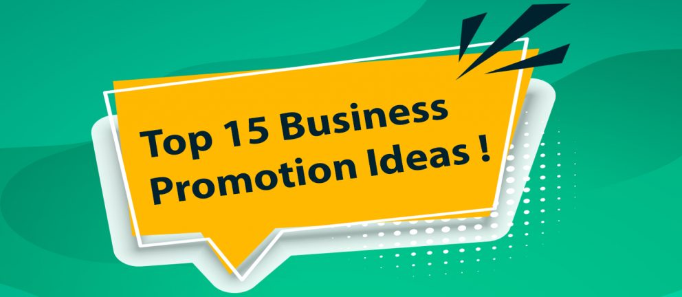 15 Promotion Ideas