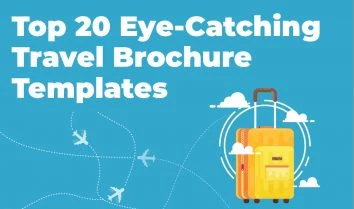 Top 20 przyciągających wzrok szablonów broszur turystycznych