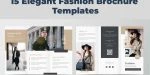 15 Eleganckie szablony broszur o modzie