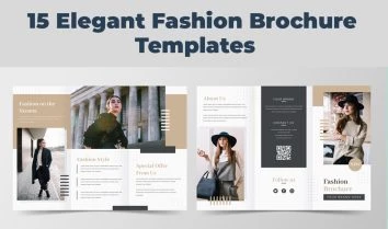 15 Elegant Fashion Brochure Templates
