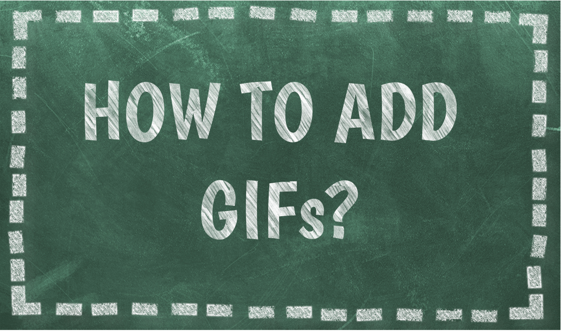 Add Your Images to GIFs Online