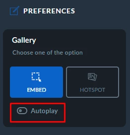 autoplay icon