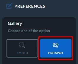 hotspot button