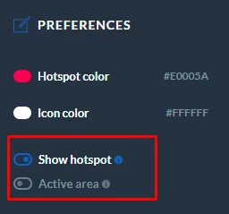 hotspot options