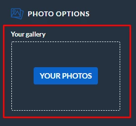 your photos button