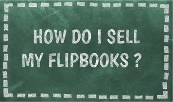 How do I sell my flipbooks?