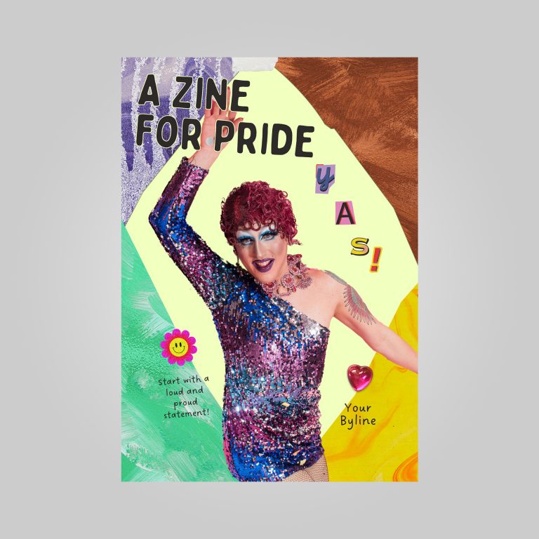 make a zine for pride