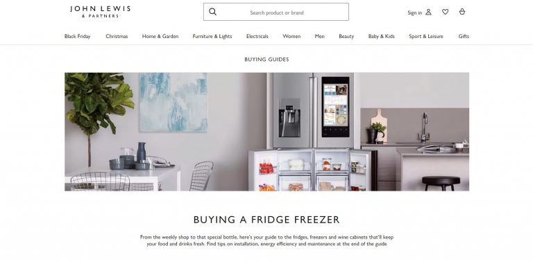 fridge freezer guía del comprador