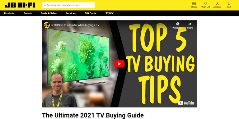 tv buying guide