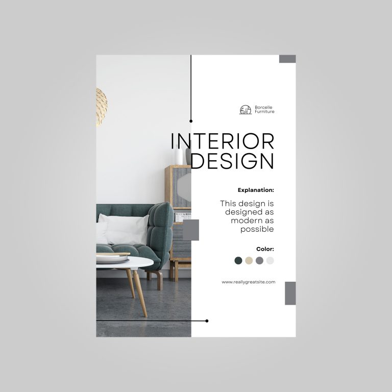 interior design product catalog template