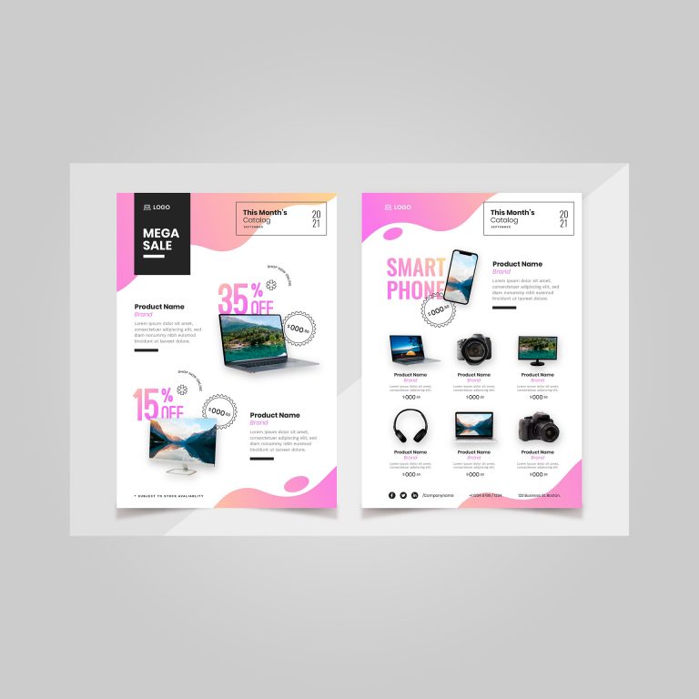 Stunning Product Catalog Template That Stands Out