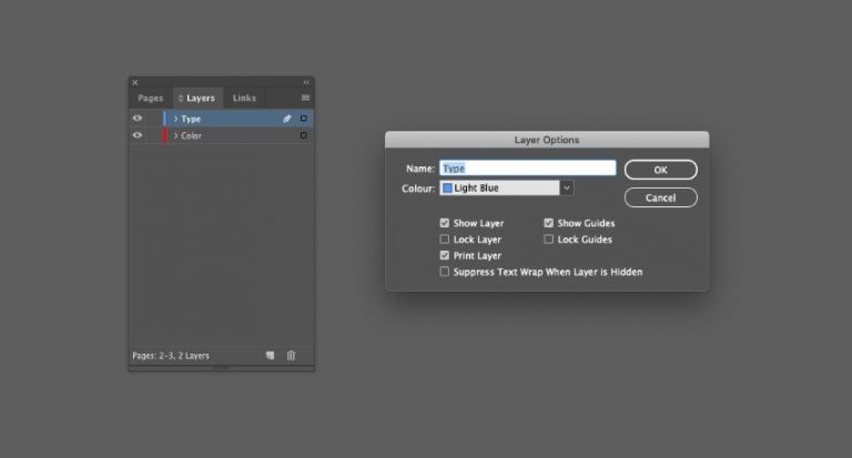 how to add layers in indesign