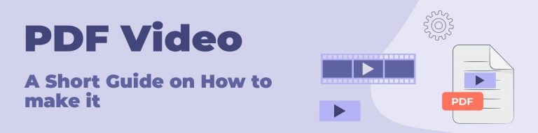 Vidéo PDF - comment la réaliser ?