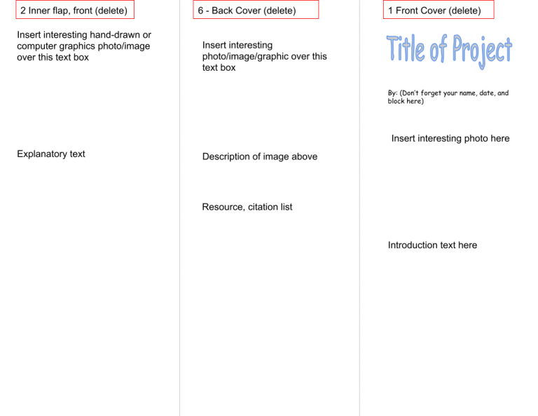 google docs kostenlose Broschüre tmeplate