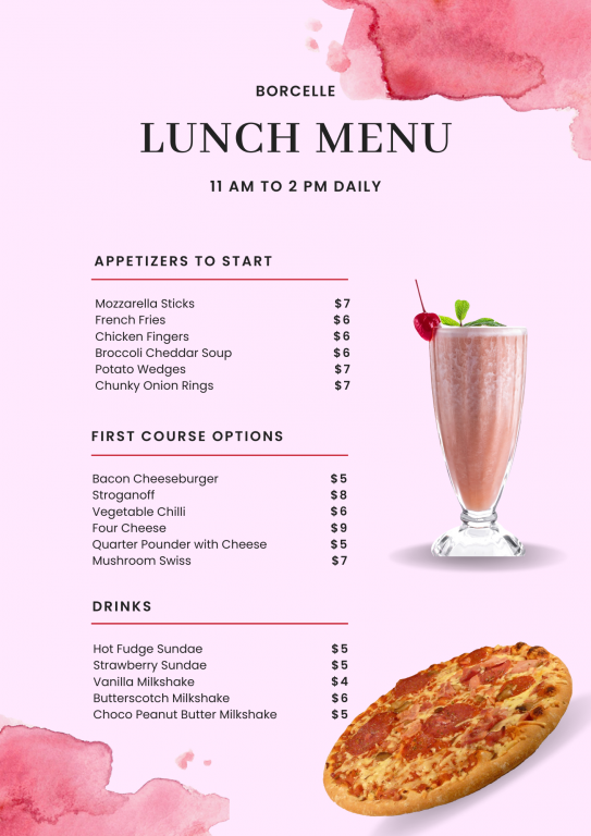 Food Menu