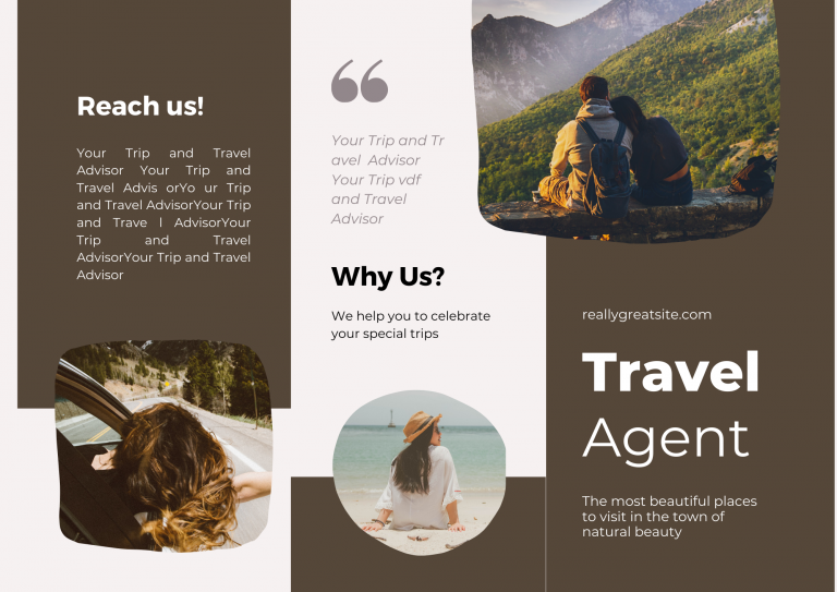 Free, Printable, Customizable Travel Brochure Templates, 44% OFF