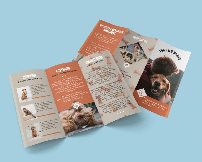 free animal brochure