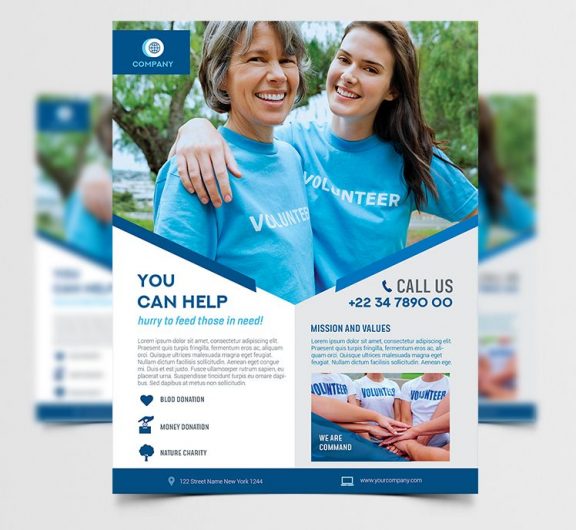 free charity brochure