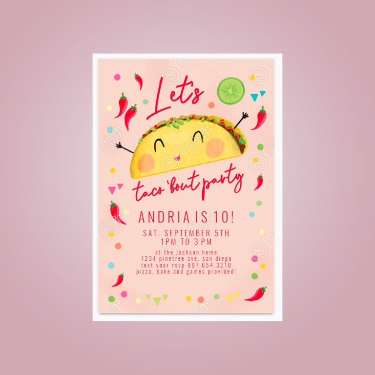 Creador de invitaciones de cumpleaños – Crea tus propias tarjetas