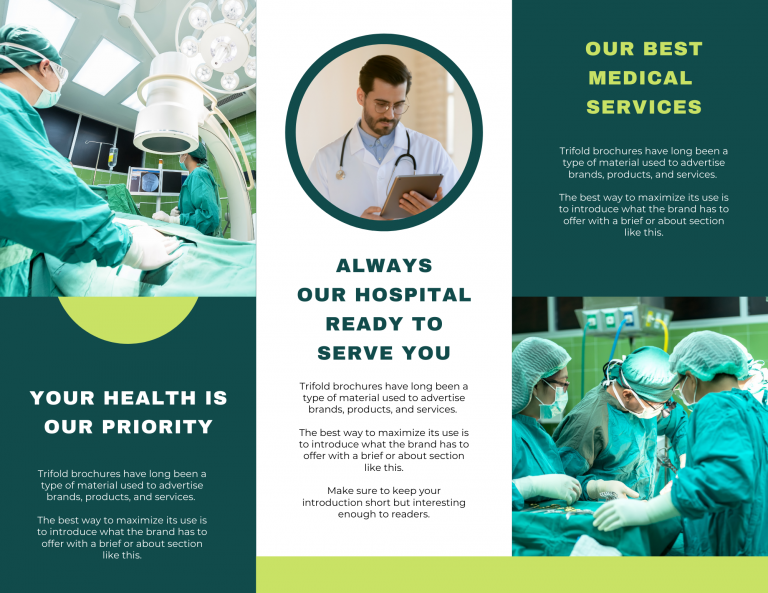 hospital brochure