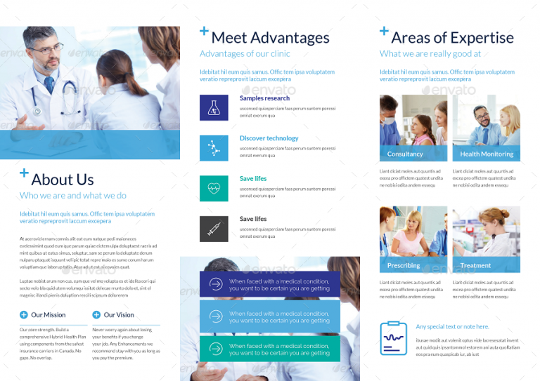health care brochure example