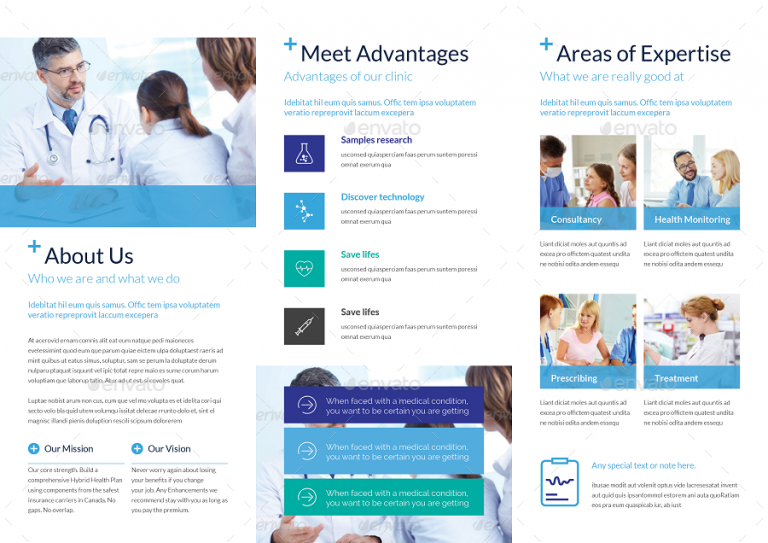 openoffice medical brochure template