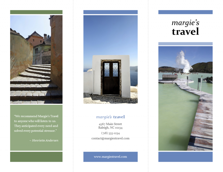 hotel brochure example