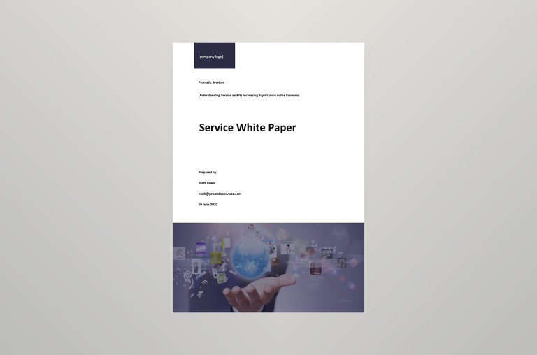 service szablon białej księgi