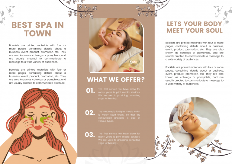 brochure gratuite sur le spa