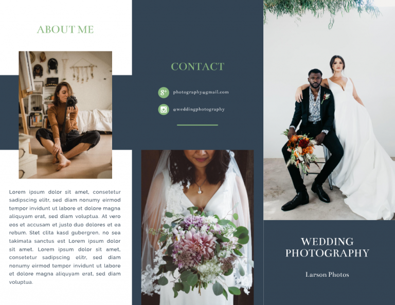 10 Unique Wedding Brochure Templates