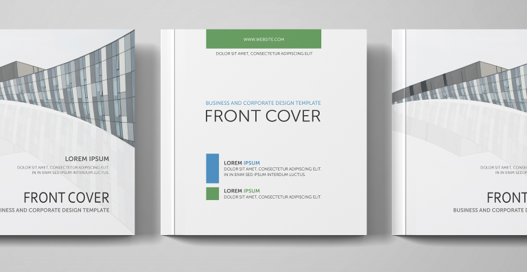 white paper cover