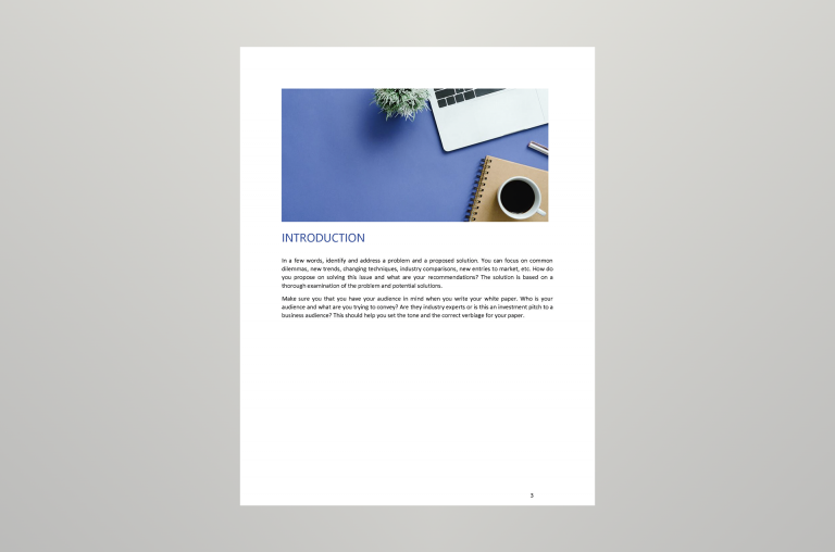 50 Best White Paper Templates (MS Word) ᐅ TemplateLab