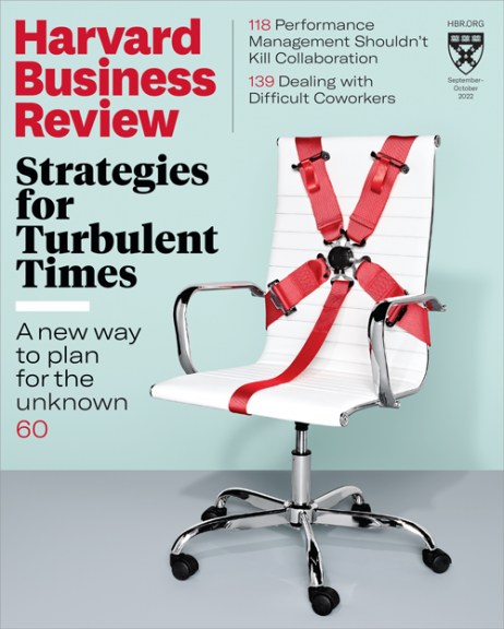 Harvard Business Review Magazine Cover