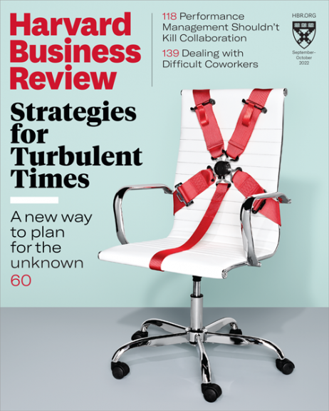 Titelseite der Zeitschrift Harvard Business Review