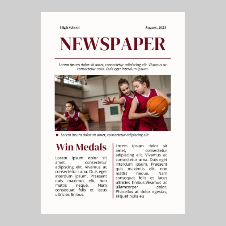 microsoft publisher newspaper templates