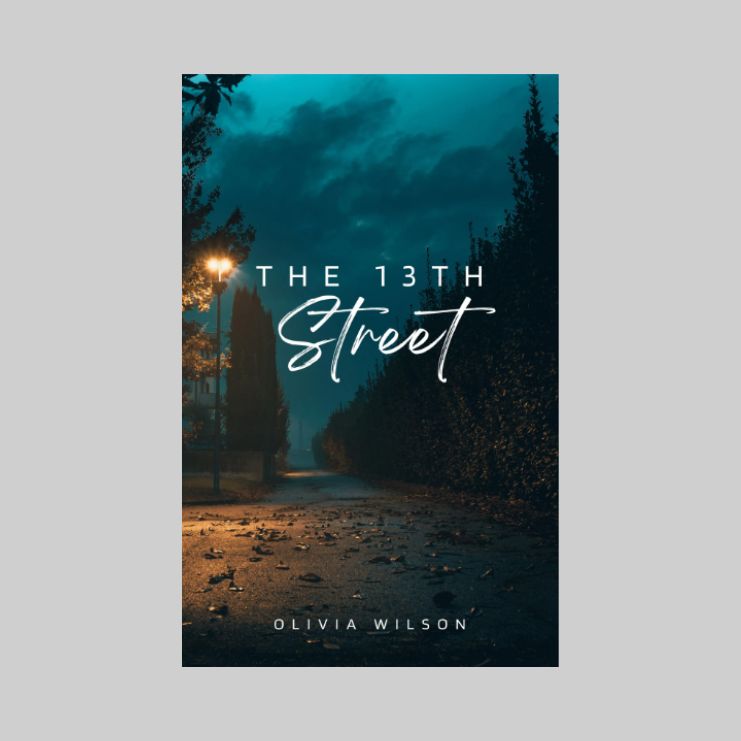 street plantilla de portada de libro en línea