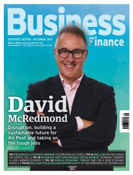business and finance magazine cover