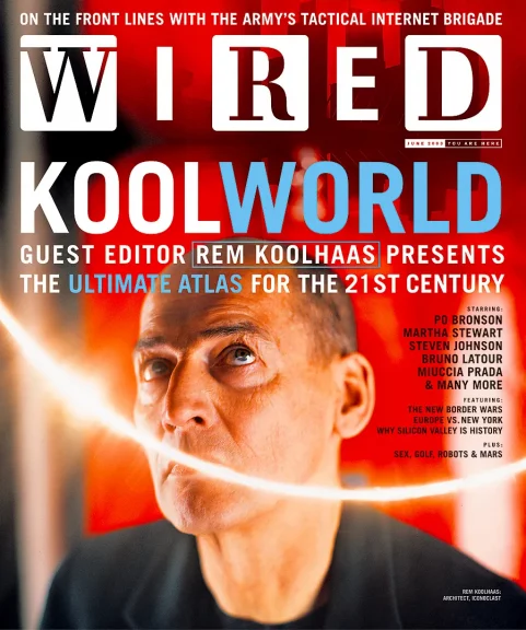 titelseite der Zeitschrift wired