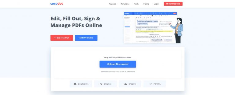 in cocodoc you can edit pdf, sign or fill it out