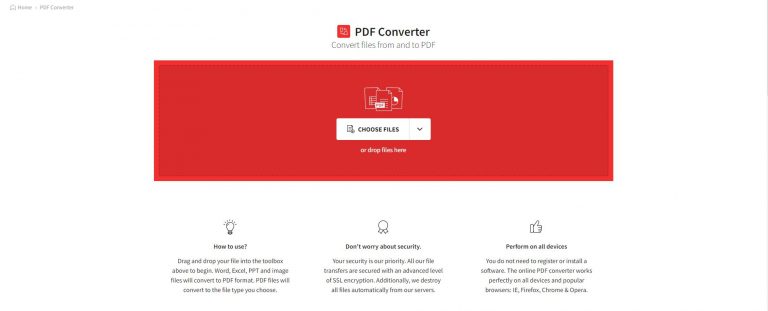 Free Online PDF Converter