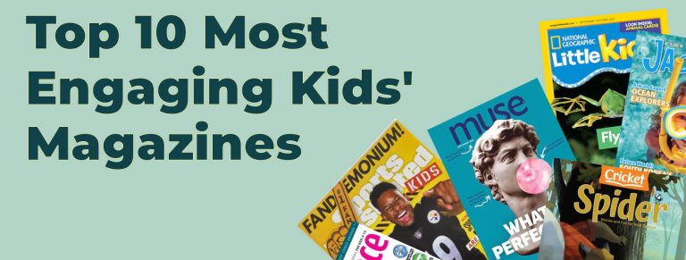 10 najbardziej angażujących czasopism dla dzieci