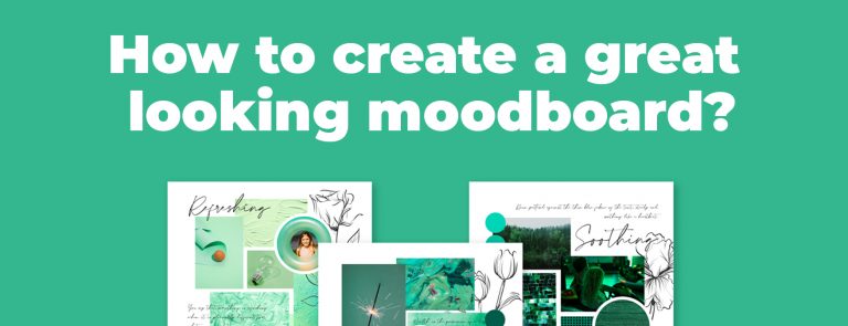 ¿Cómo crear un buen mood board?