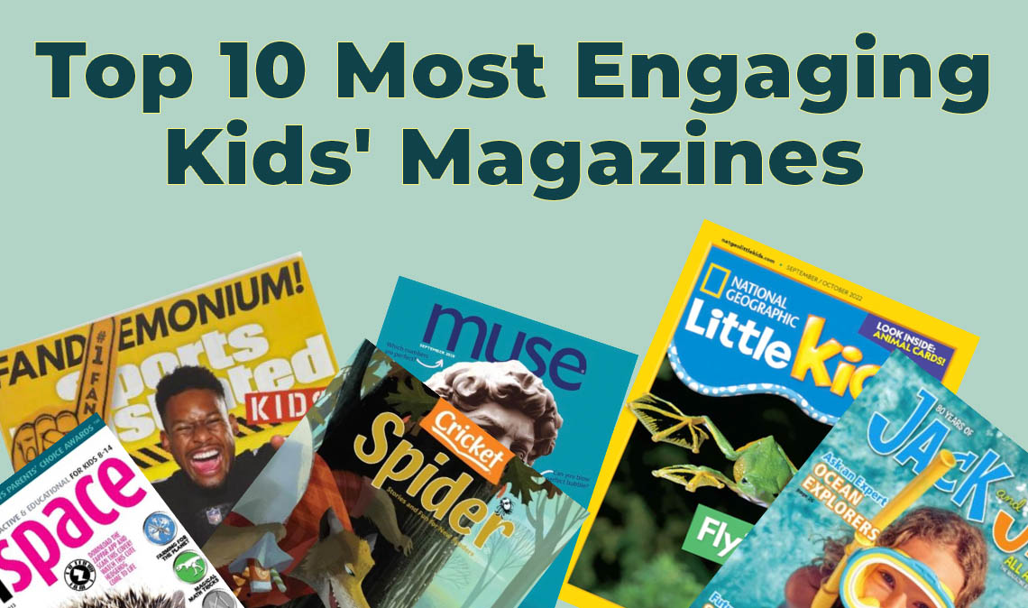 Las 10 revistas infantiles más atractivas