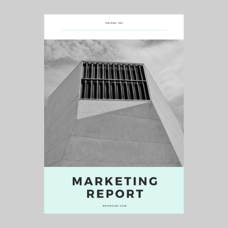 marketing report template