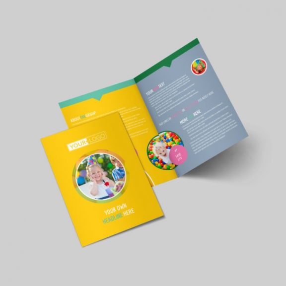 Kids party brochure